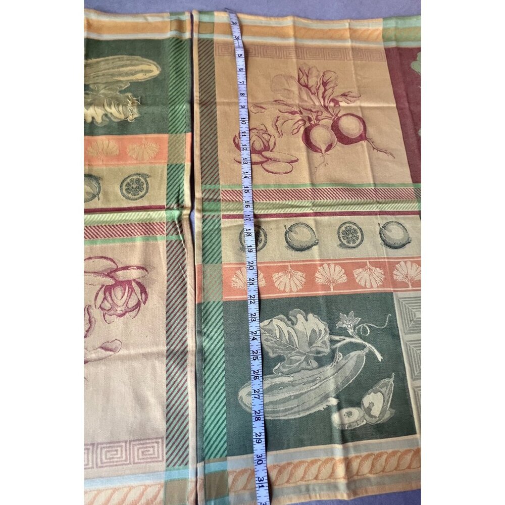 Sur La Table Italian Cotton Jacquard Kitchen Towels Set Of 2 Multicolor 23.5x31 - Picture 10 of 12